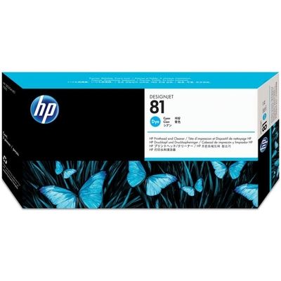 HP 81 (C4951A) - Cyan - Tête d'impression