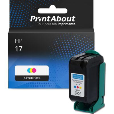 Cartouche compatible HP 17 (C6625A) - 3-couleurs