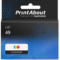 Cartouche compatible HP 49 (51649A) - 3-couleurs