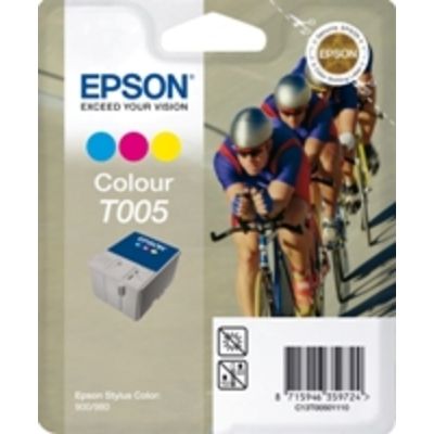 Epson T005 (C13T005011) - 3-couleurs - Cartouche d'encre