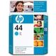 HP 44 (51644C) - Cyan - Cartouche d'encre