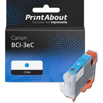 Cartouche compatible Canon BCI-3eC - Cyan