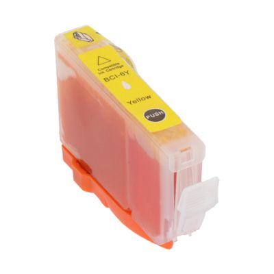 Huismerk Canon BCI-3eY Inktcartridge Geel