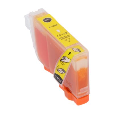 Huismerk Canon BCI-3eY Inktcartridge Geel
