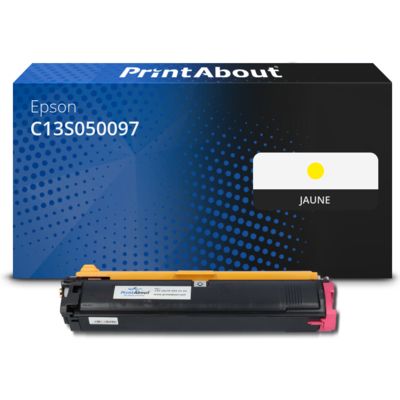 Toner compatible Epson C13S050097 - Jaune