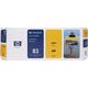 HP 83 (C4943A) - Jaune UV - Cartouche d'encre