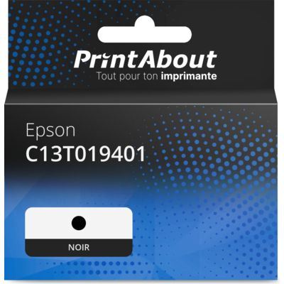 Cartouche compatible Epson C13T019401 - Noir