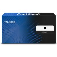 PrintAbout Huismerk vervangt Brother TN-8000 Toner Zwart