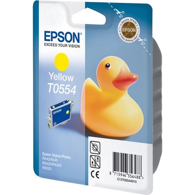 Epson T0554 (C13T055440) Cartouche d'encre jaune