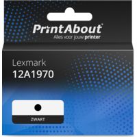 Huismerk Lexmark 12A1970 Inktcartridge Zwart