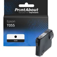 Cartouche compatible Epson T055 (C13T055140) - Noir