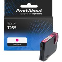 Cartouche compatible Epson T055 (C13T055340) - Magenta