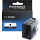 PrintAbout Huismerk vervangt Brother LC-900BK Inktcartridge Zwart