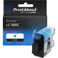 Huismerk Brother LC-900C Inktcartridge Cyaan