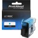 PrintAbout Huismerk vervangt Brother LC-900C Inktcartridge Cyaan