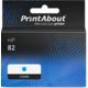 Huismerk HP 82 (C4911A) Inktcartridge Cyaan