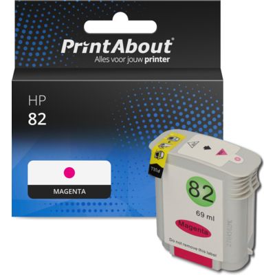 Huismerk HP 82 (C4912A) Inktcartridge Magenta