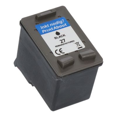 Huismerk HP 27 (C8727AE) Inktcartridge Zwart
