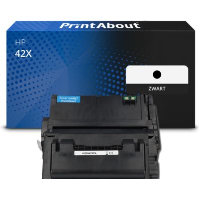 Huismerk HP 42X (Q5942X) Toner Zwart Hoge capaciteit