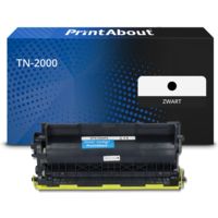 PrintAbout Huismerk vervangt Brother TN-2000 Toner Zwart