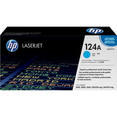 HP 124A (Q6001A) Toner Cyaan