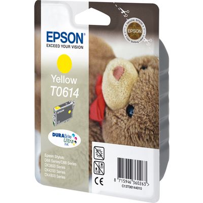 Epson T061 (C13T061440) - Jaune - Cartouche d'encre