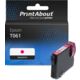 Huismerk Epson T061 (C13T061340) Inktcartridge Magenta