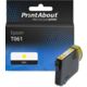 Huismerk Epson T061 (C13T061440) Inktcartridge Geel