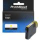 Cartouche compatible Epson T061 (C13T061440) - Jaune