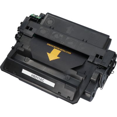 Toner compatible HP 11X (Q6511X) - Noir - Grande capacité