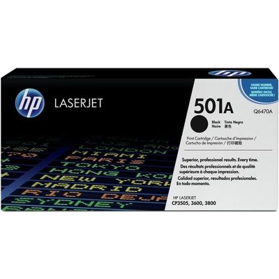 HP 501A (Q6470A) Toner Zwart