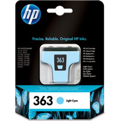 HP 363 (C8774EE) Inktcartridge Licht-cyaan