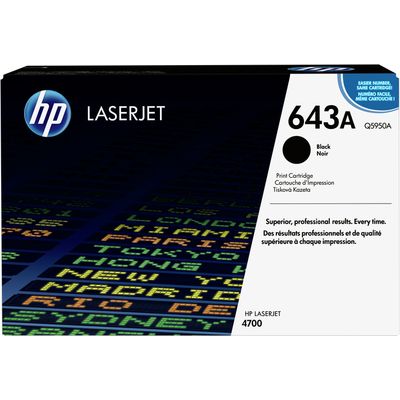 HP 643A (Q5950A) Toner Zwart