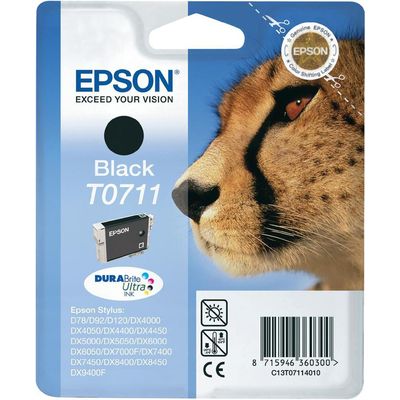 Epson T071 (C13T07114010) Inktcartridge Zwart