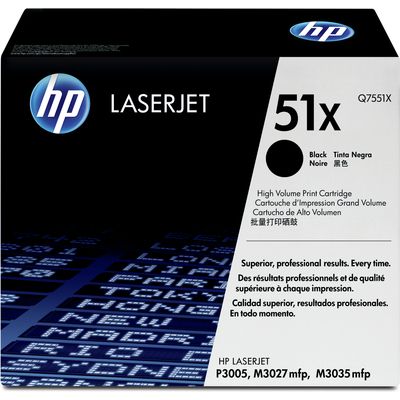 HP 51X (Q7551X) - Noir - Toner - Grande capacité