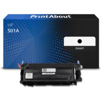 Huismerk HP 501A (Q6470A) Toner Zwart