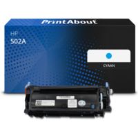 Huismerk HP 502A (Q6471A) Toner Cyaan