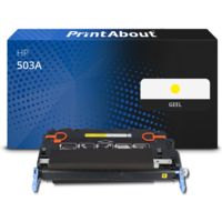 Huismerk HP 503A (Q7582A) Toner Geel