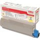 OKI 43324421 - Jaune - Toner