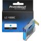 PrintAbout Huismerk vervangt Brother LC-1000C Inktcartridge Cyaan