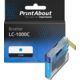 Cartouche compatible Brother LC-1000C - Cyan