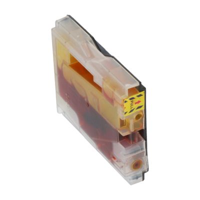 Huismerk Brother LC-1000Y Inktcartridge Geel