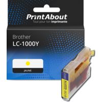 Cartouche compatible Brother LC-1000Y - Jaune