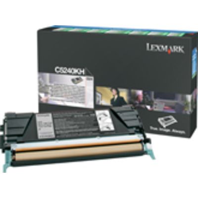 Lexmark C5240KH Toner Zwart Hoge capaciteit