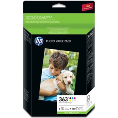 HP 363 (Q7966EE) - 6 couleurs - Cartouche d'encre - Multipack