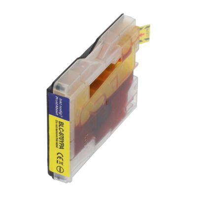 PrintAbout Huismerk vervangt Brother LC-970Y Inktcartridge Geel