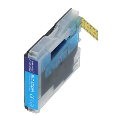 PrintAbout Huismerk vervangt Brother LC-970C Inktcartridge Cyaan