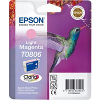 Epson T080 (C13T08064010) Inktcartridge Licht-magenta