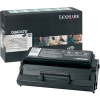 Lexmark 08A0478 Toner Zwart