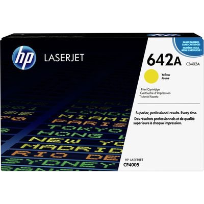 HP 642A (CB402A) - Jaune - Toner